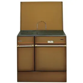 GODIN Cuisinière à bois sa 240163BRUNFONCEPOLI